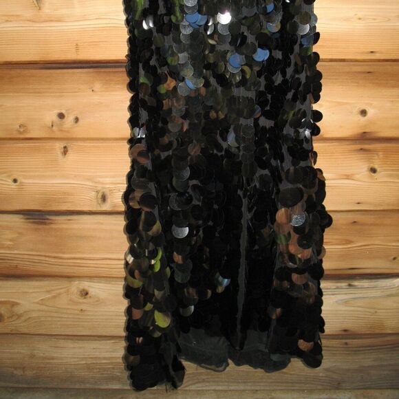 Mac Duggal 5959 Sleeveless Disc Sequin Gown Dress - Picture 9 of 13